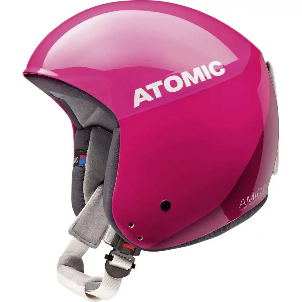 Atomic Redster WC FIS AMID Race Ski Helmet Pink 3 Atomic Redster WC FIS AMID Race Ski Helmet Pink