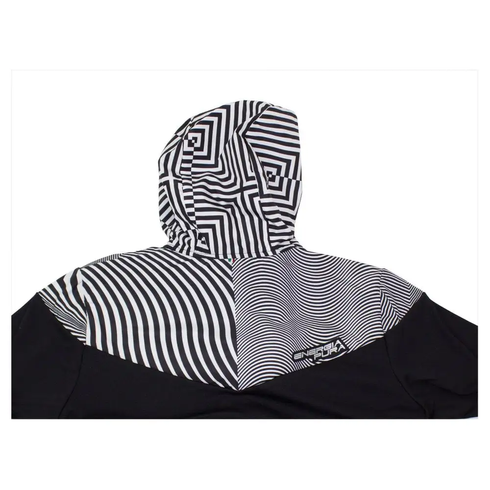 Energiapura Energiapura Apex Full Zip Hoody - Black/Optical 5 Energiapura Energiapura Apex Full Zip Hoody - Black/Optical - Image 3