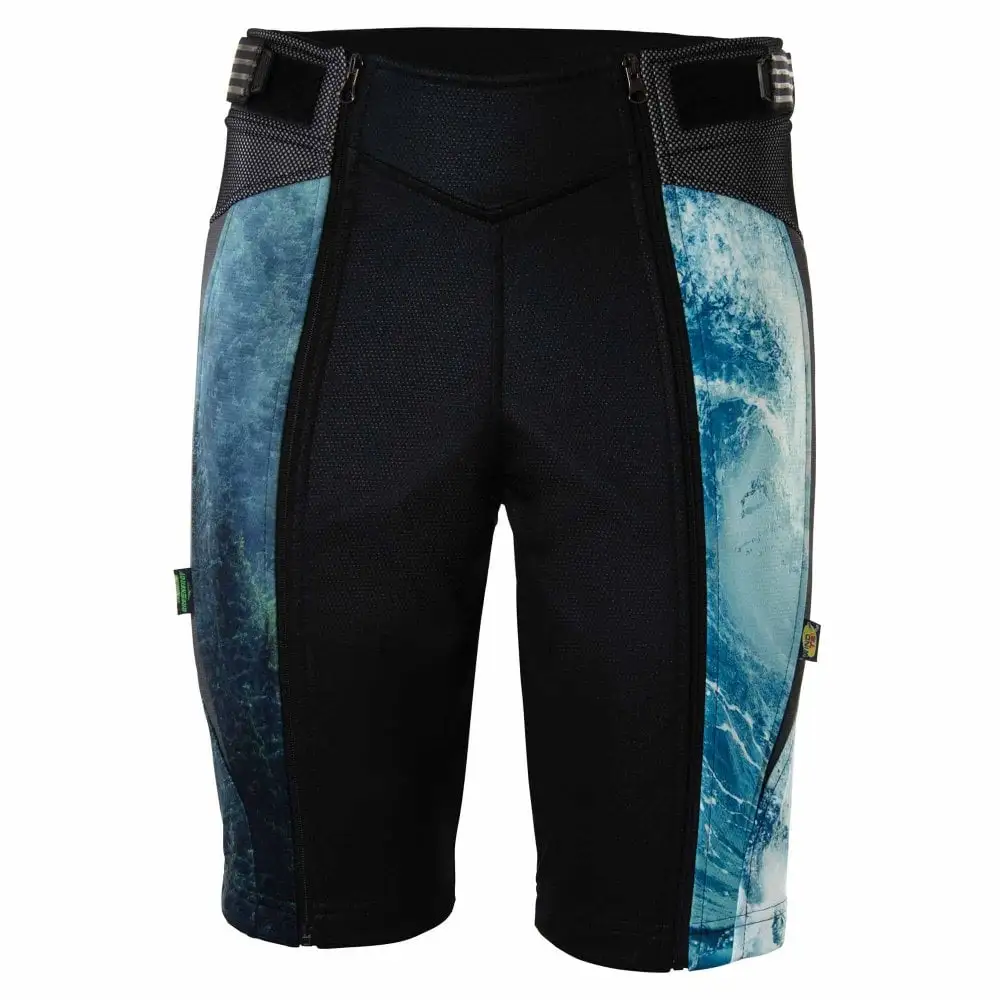 Energiapura Energiapura Padded Warm Up Short - Black/Forest/Wave 3 Energiapura Energiapura Padded Warm Up Short - Black/Forest/Wave