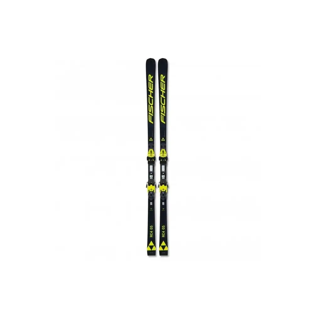 Fischer Fischer RC4 World Cup GS M Plate Race Ski - Yellow/Black 3 Fischer Fischer RC4 World Cup GS M Plate Race Ski - Yellow/Black