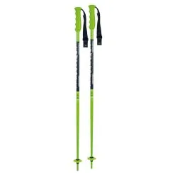 Komperdell Komperdell National Team Slalom Junior Race Ski Pole - Green
