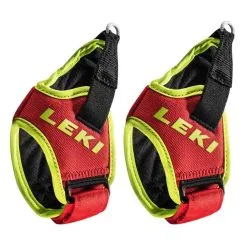 Leki Leki Trigger 3D S Frame Ski Pole Strap - Red/Yellow