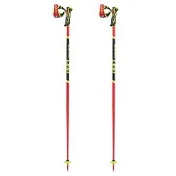 Leki Leki WCR SL 3D Race Ski Pole - Fluorescent Red