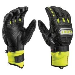 Leki Leki World Cup Race Ti S Speed System Gloves - Black/Ice Lemon