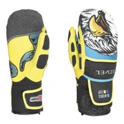 Level Level Worldcup CF Junior Race Mitten - Goldeneagle