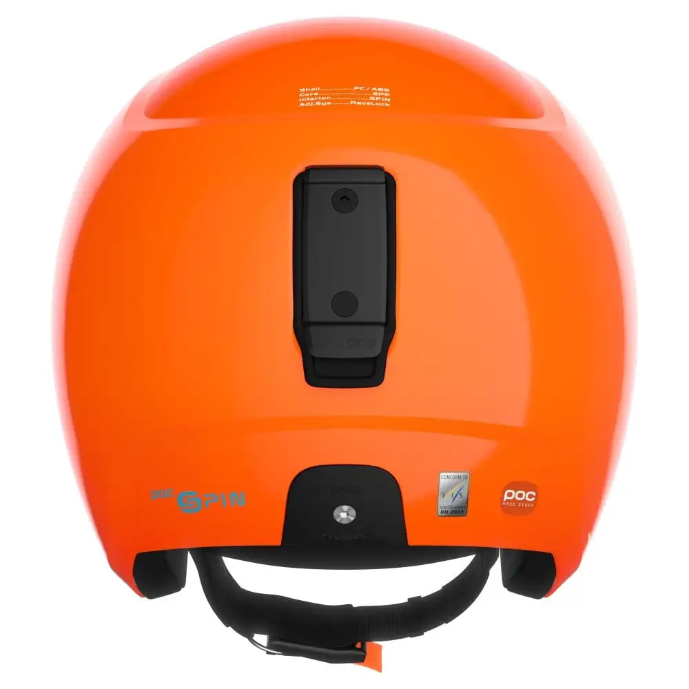 POC POC Skull Dura X SPIN Helmet - Fluorescent Orange 6 POC POC Skull Dura X SPIN Helmet - Fluorescent Orange - Image 4