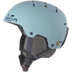 Shred Shred Bumper Helmet - Frozen Blue