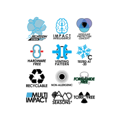 Shred Slytech Multi Pro XT Jacket Body Protection - Black/Blue -Snowboard Sales shred slytech multi pro xt jacket body protection black blue p4202 421 image