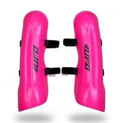 UFO Plast UFO Junior Slalom Shin Guards 32cm - Fluorescent Pink