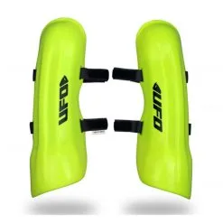 UFO Plast UFO Junior Slalom Shin Guards 32cm - Fluorescent Yellow