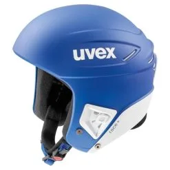 Uvex Uvex Race+ FIS Race Ski Helmet - Blue/White -Snowboard Sales uvex race fis race ski helmet blue white p3008 28921 image